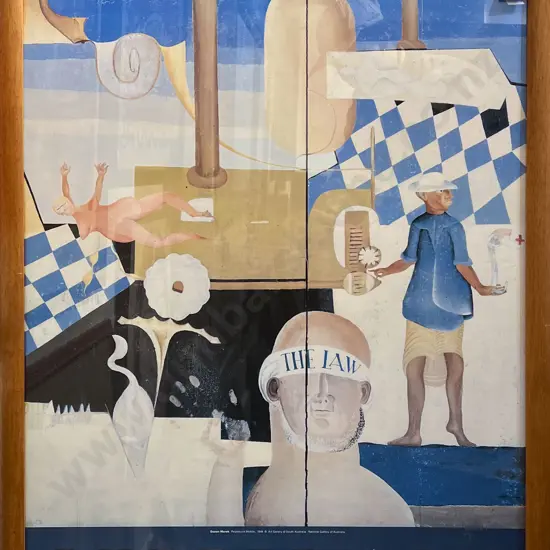 Surrealism Revolution By Night - National Gallery of Australia Advertising Poster