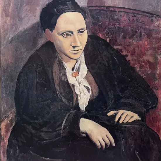 Pablo Picasso - The Metropolitan Museum of Art - Printed Poster on Board