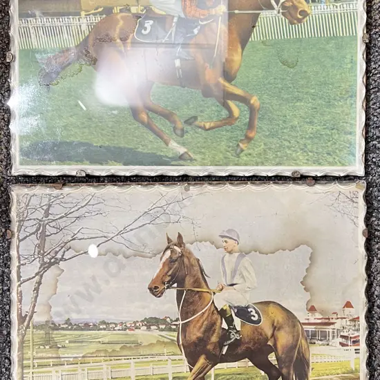 Two Vintage Horse Racing Prints