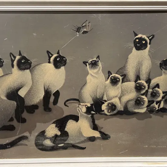 Foussa Itaya - The Intruder - C1959 Retro Print