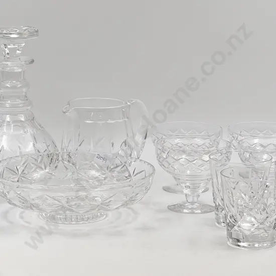 Thirteen Pieces of Assorted Stuart Crystal