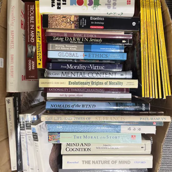 Box of Assorted Books