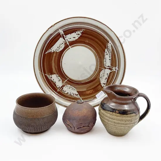 Four Pieces of Assorted NZ Pottery