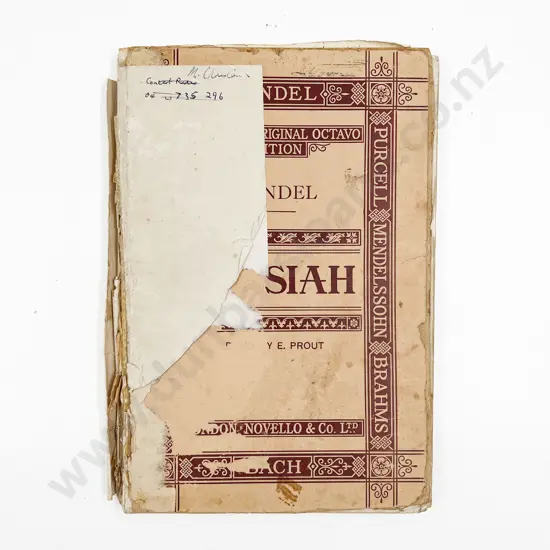 Vintage Sheet Music Book