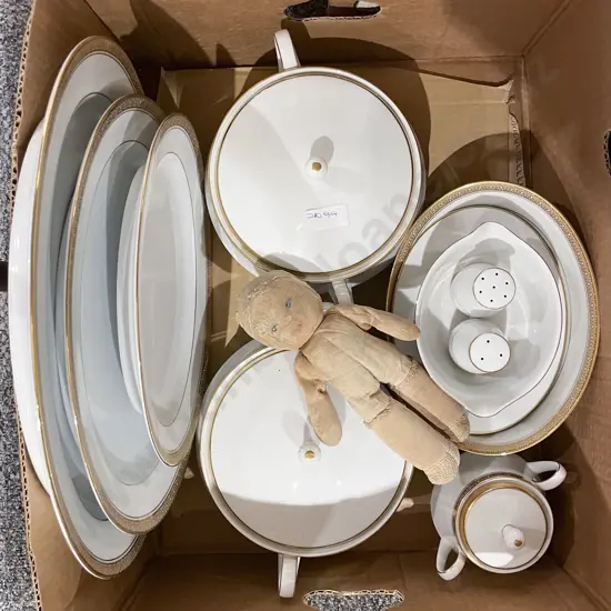 Box Including Noritake Part Dinner Set etc