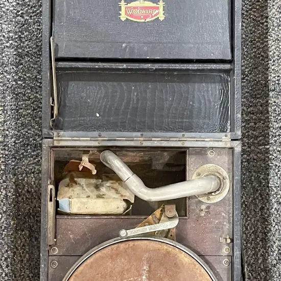 Vintage Table Top Record Player
