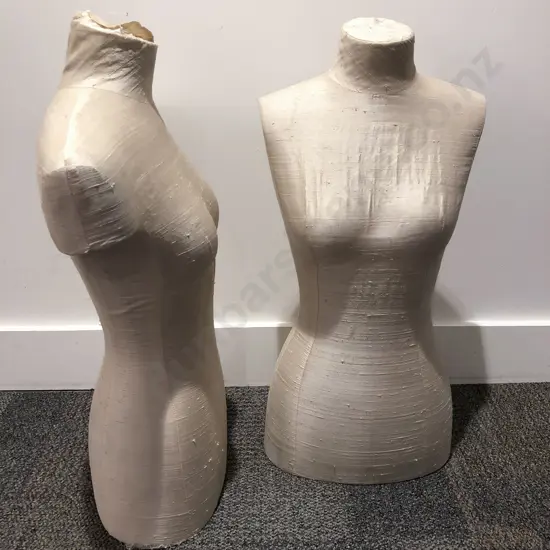 Pair of Dressmaker Half Mannequins