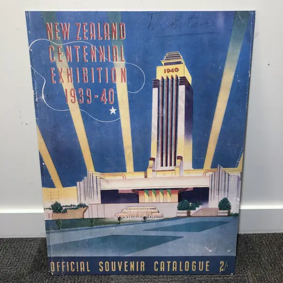 Print of NZ Centennial Exhibition Poster