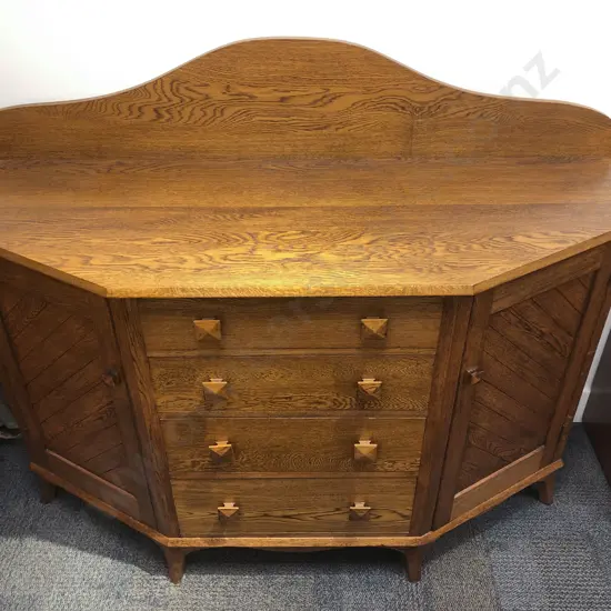 Arts & Crafts Oak Sideboard
