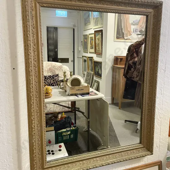 Gilt Framed Wall Mirror