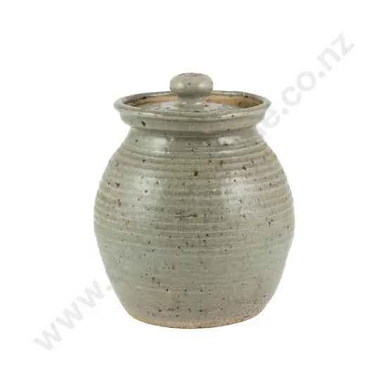 NZ Pottery Lidded Canister