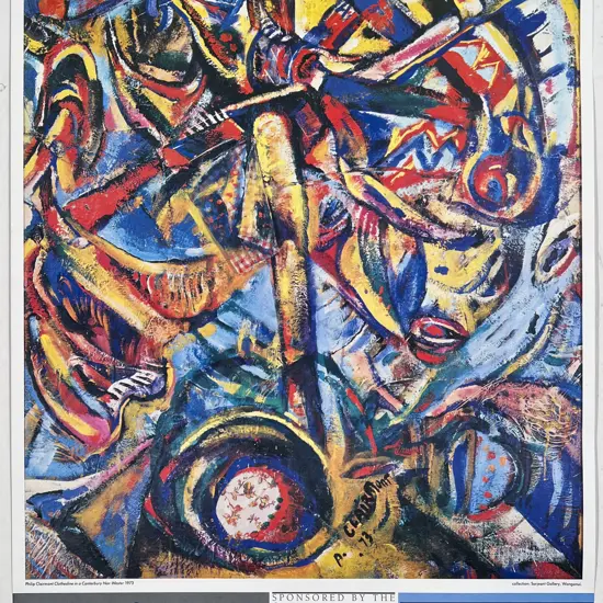 Philip Clairmont Sargeant Gallery Exhibition Poster 1987