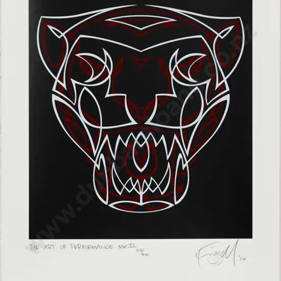 Otis Frizzell (b 1971) -  The Art of Performance MkII for Jaguar