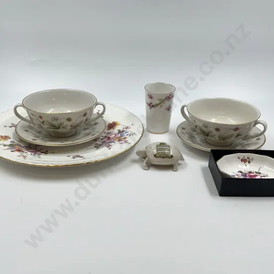 Small Quantity of Assorted Fancy China Including RCD