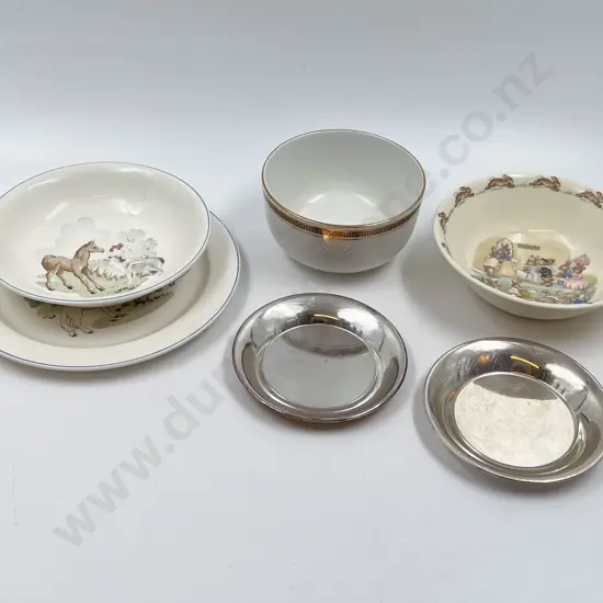 Small Quantity of Mostly Nursery China including Bunnykins
