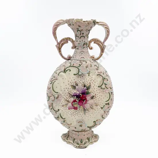 Double Handled Decorative Vase