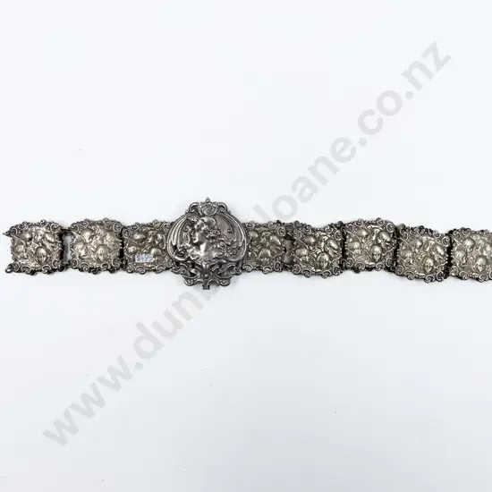 Small Plated Ornate Belt
