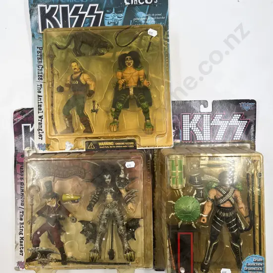 Three Boxed KISS Models