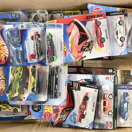 24 Boxed Hot Wheel Models