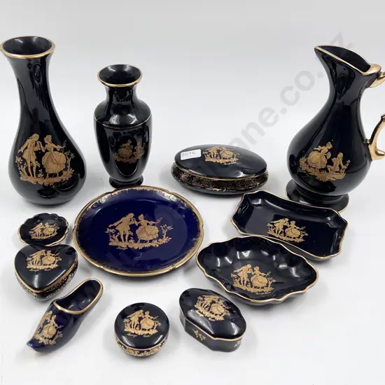 Box Quantity of Assorted Limoges