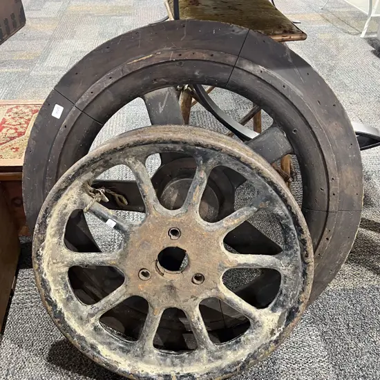 Vintage Wheel Mould and Other