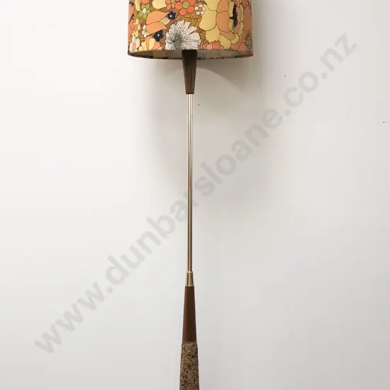 Mid-Century Standard Lamp and Shade