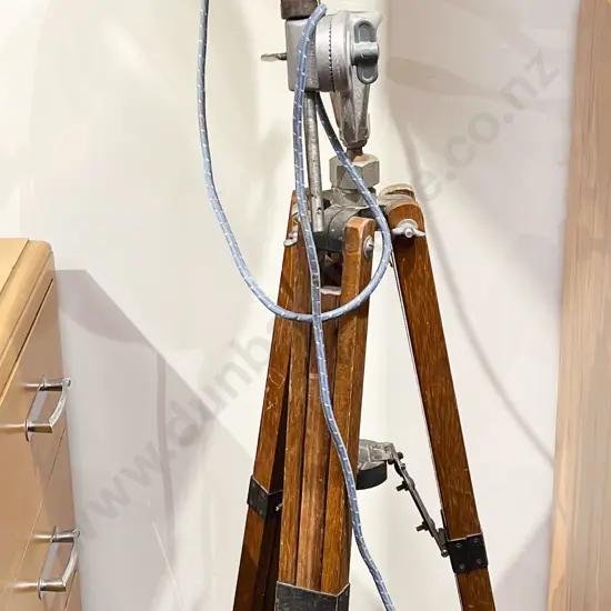 Watson & Sons Industrial Tripod Based Floor Lamp