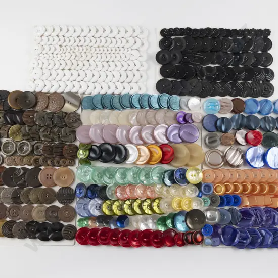 Collection Assorted Vintage Plastic Buttons