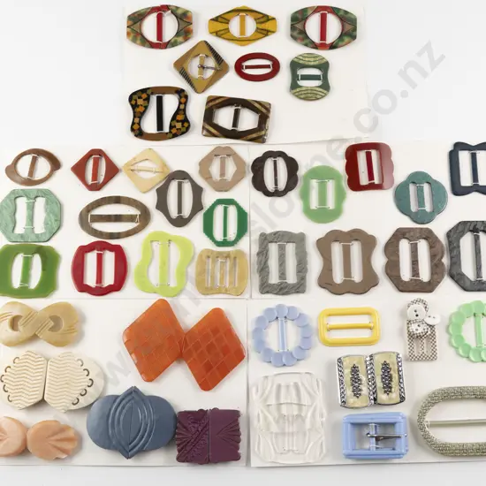 Collection Mainly Plastic Dress Buckles