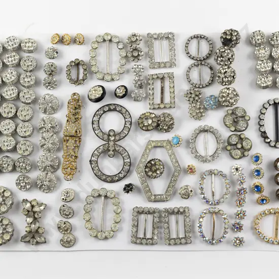 Collection Diamante Buttons Buckles & Dress Clip