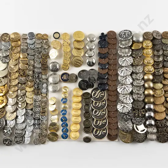 Collection Various Metal Buttons