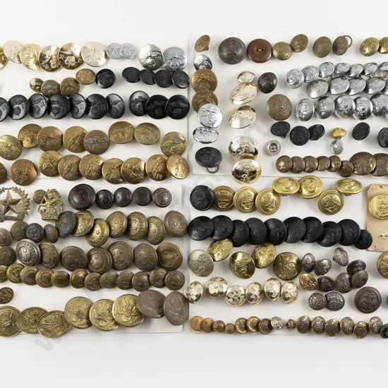 Collection Military Brass & Other Buttons