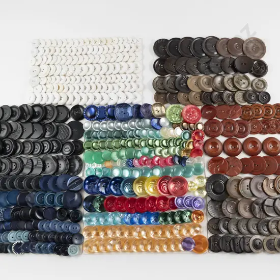 Collection Assorted Vintage Plastic Buttons