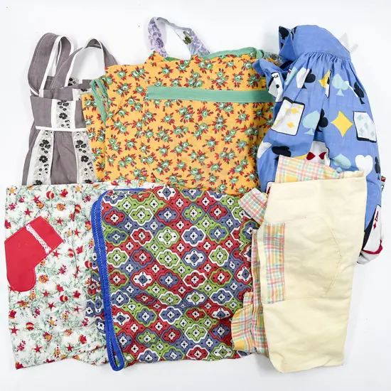 Collection Ten Vintage Aprons