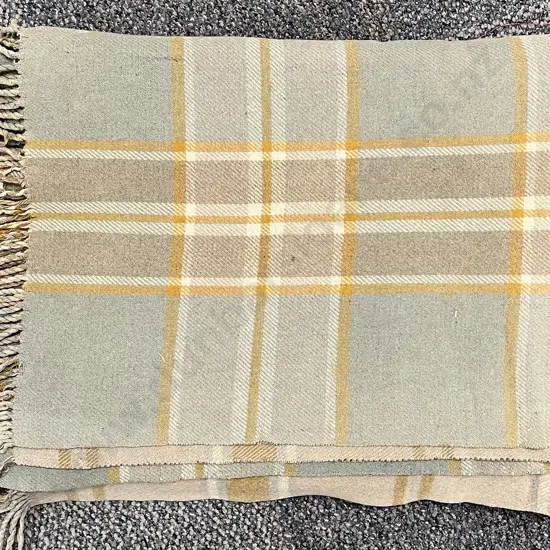 Vintage Unlabelled Travel Rug
