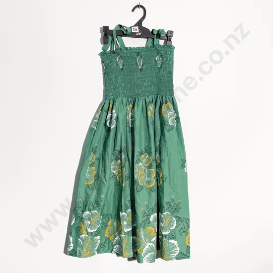 C1970s Shirred Sundress