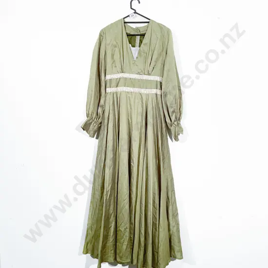 Green Cotton Theatrical Dress