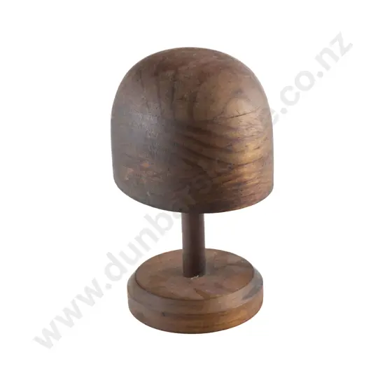 Milliners Hat Block on Stand