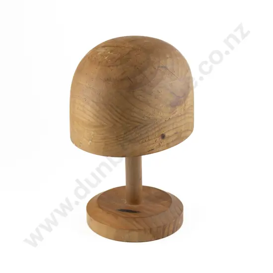 Milliners Hat Block on Stand