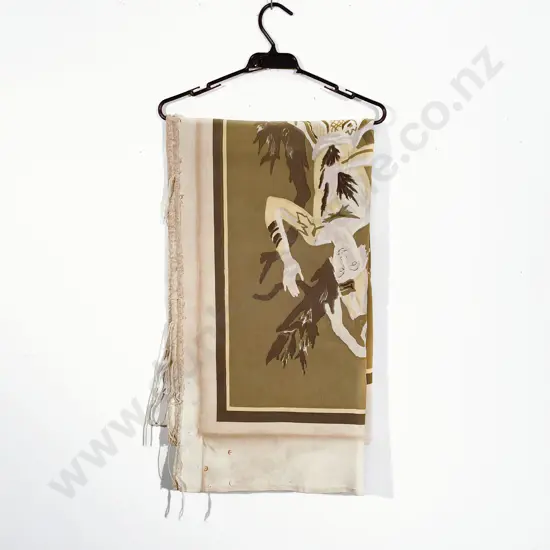 Andre Michel Printed Linen Panel