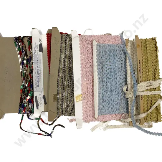 Collection of Braid Edgings