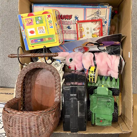 Box of Assorted Toys etc