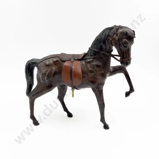 Leather Horse Ornament