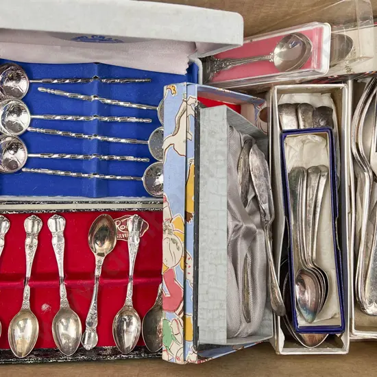 Small Quantity of Assorted Boxed Cutlery etc
