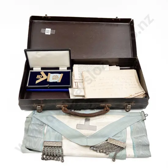 Small Box of Assorted Masonic etc