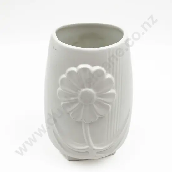 Crown Lynn Floral Decorated Vase