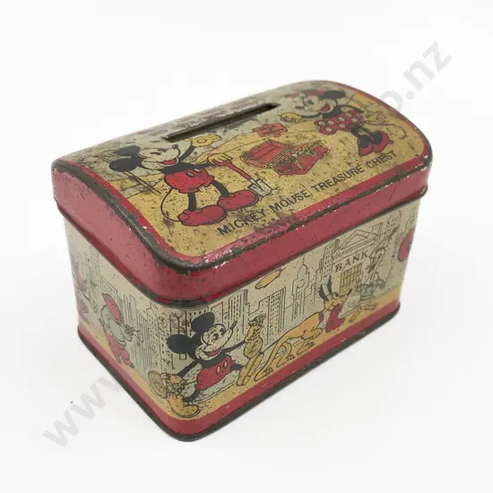 Vintage Mickey Mouse Money Box