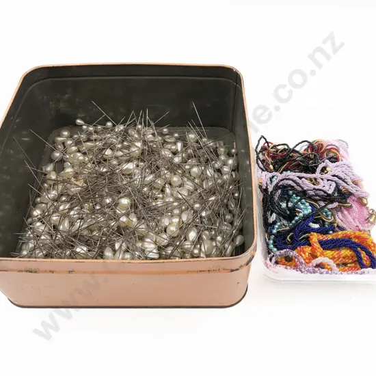 Quantity of Assorted Costume Jewellery and Hat Pins