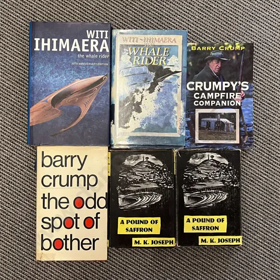Quantity of Assorted NZ Fiction Books (7)