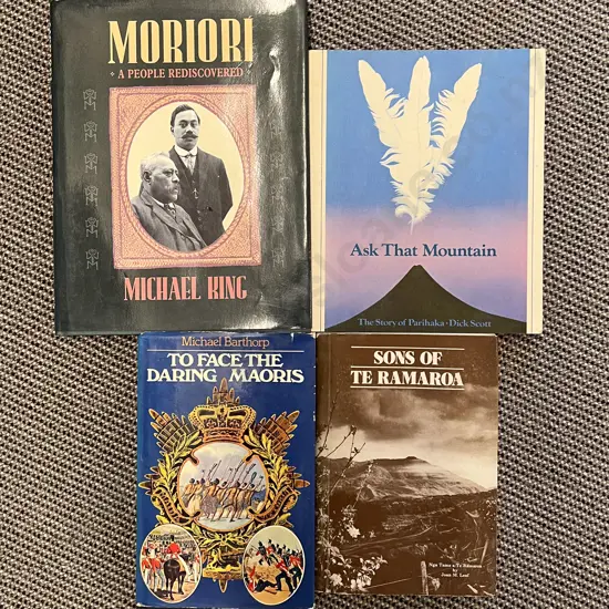 Quantity of Assorted Maori Reference Volumes (4)